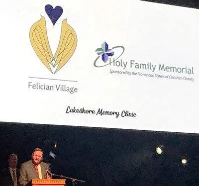 Felician Village Lakeshore Clinic Award ceremony