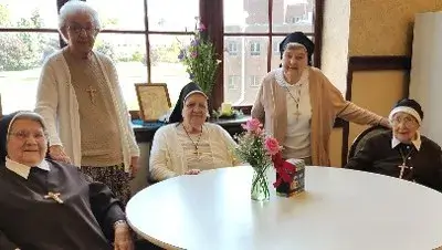 Sisters gather to celebrate jubilees and Pentecost