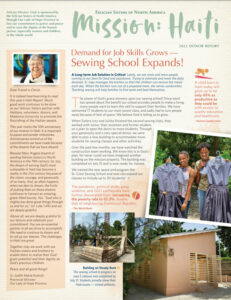 Felician Mission Haiti Report 2022