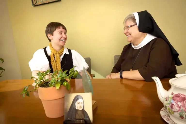 A sister with postulant