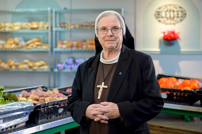 Sr. Mary Angela Parkins, President and CEO of St. Felix Pantry in Rio Rancho, NM.