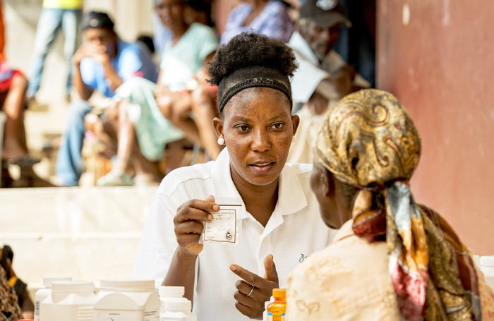 The Mother Angela Mobile Clinic in Haiti serves those in need of medical care.