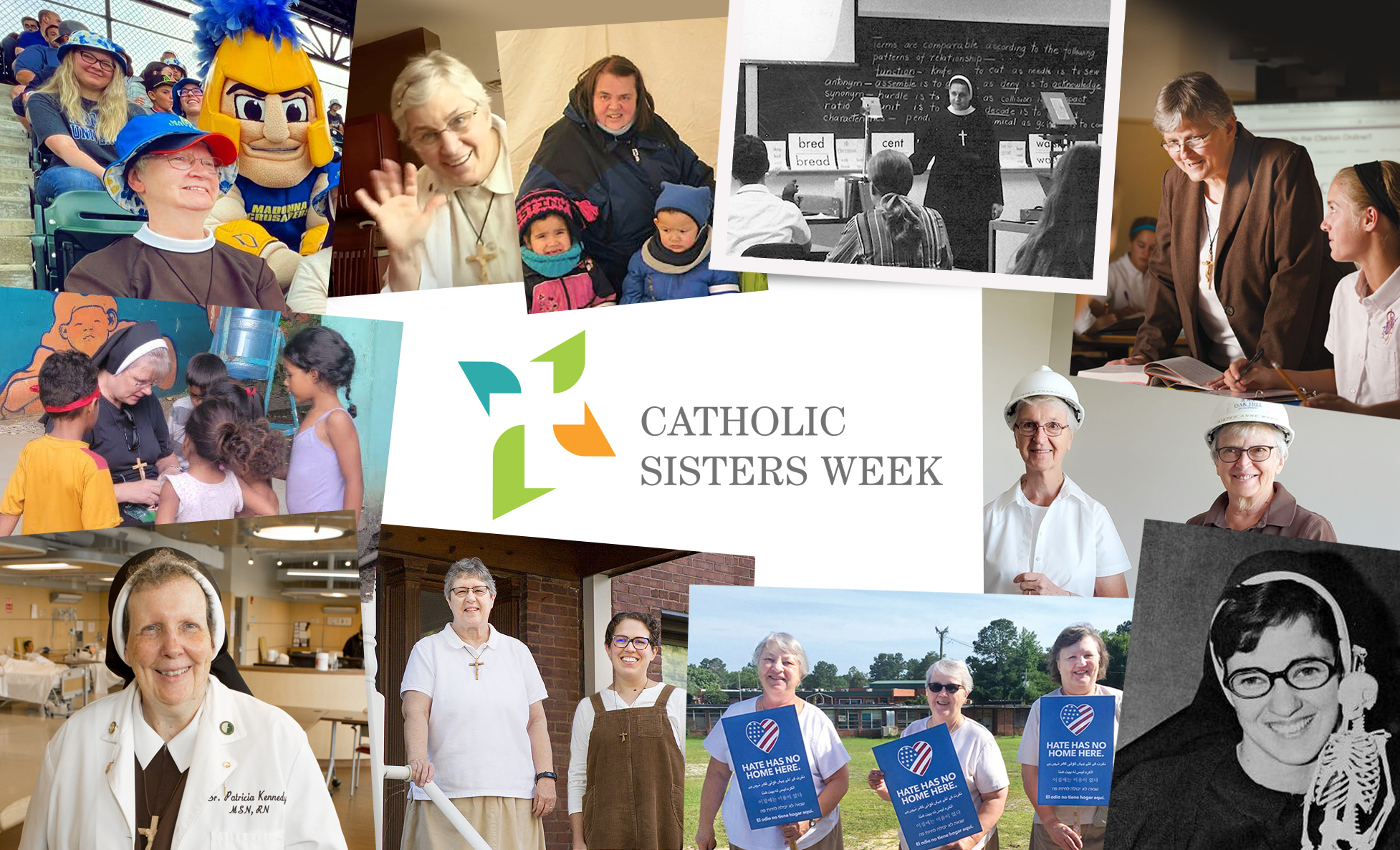 Catholic sisters week collage