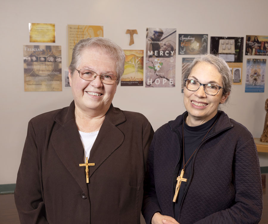 Sister Jean and Sister Judy
